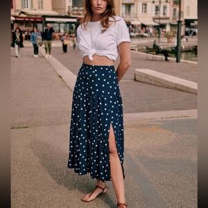 Sezane Tammie Skirt Polka Dot 36